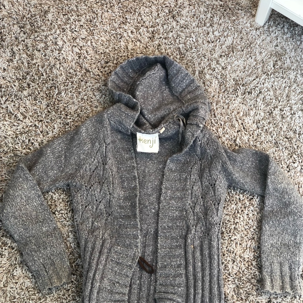 Kenji 15% alpaca 15% wool 27% cotton sweater